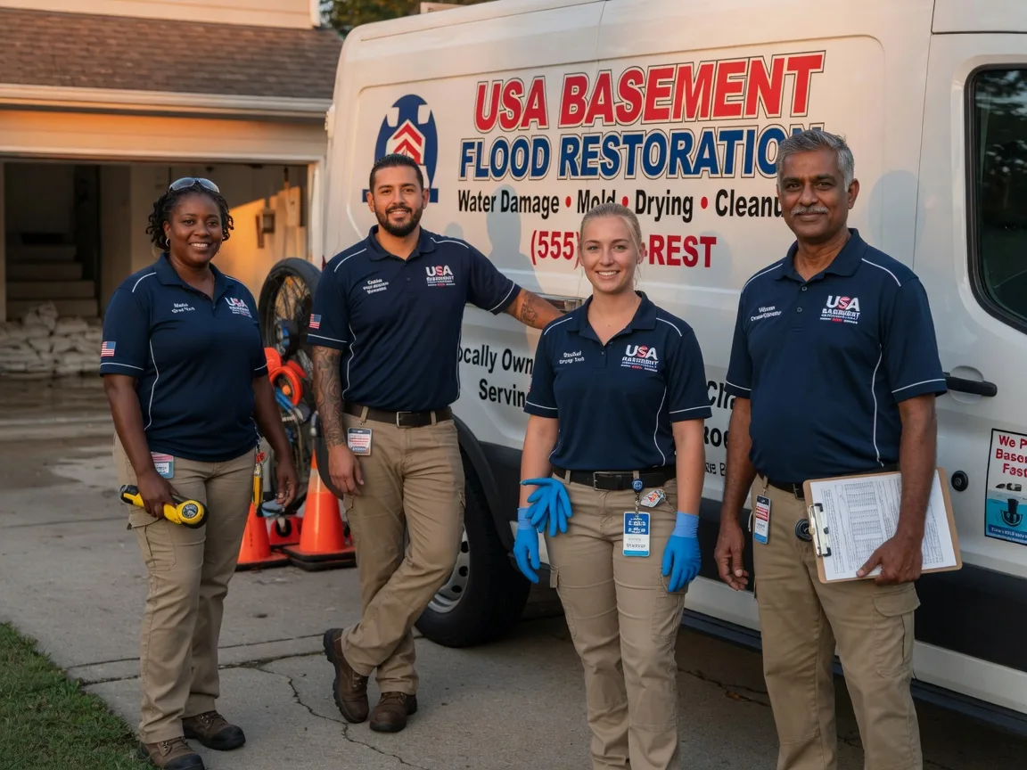 Basement Flood Cleanup company in Big Bend, WI